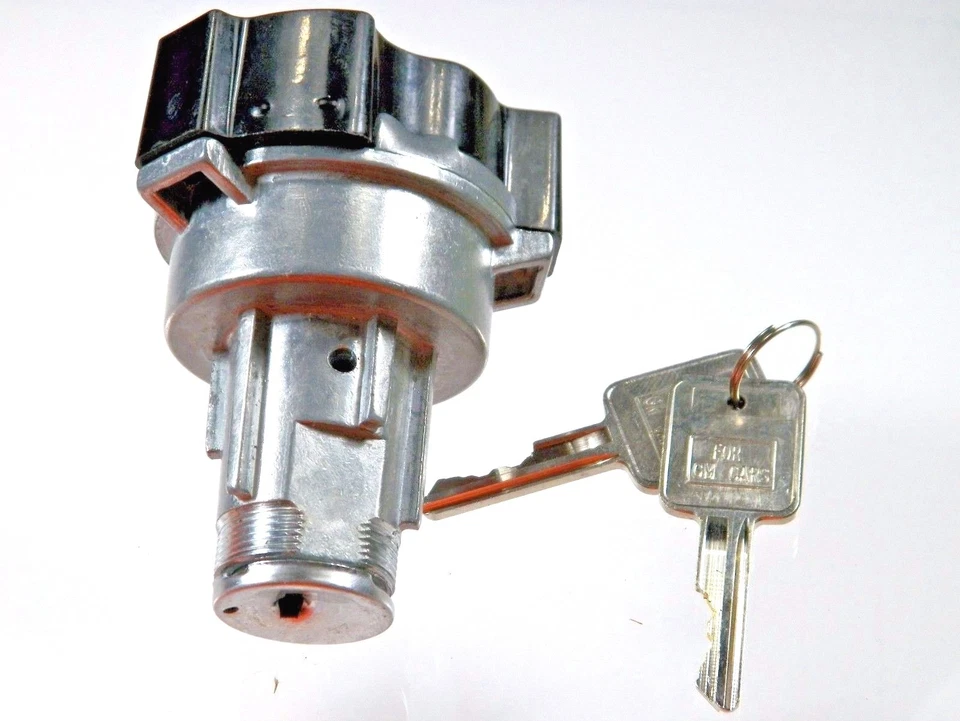 Ignition Lock Cylinder In Dash w/ Keys 67-79 Chevy GMC Pick Up #1030CC - Image 2 of 3