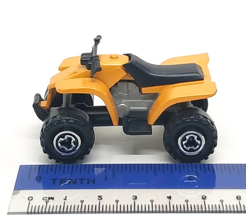 Majorette ATV Car QUAD Orange 1/25 3" no Package - Picture 4 of 6