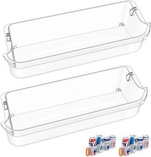 2 PACK 241505301 Door Bin Fit Frigidaire Refrigerator Door Shelf AP3769131 New