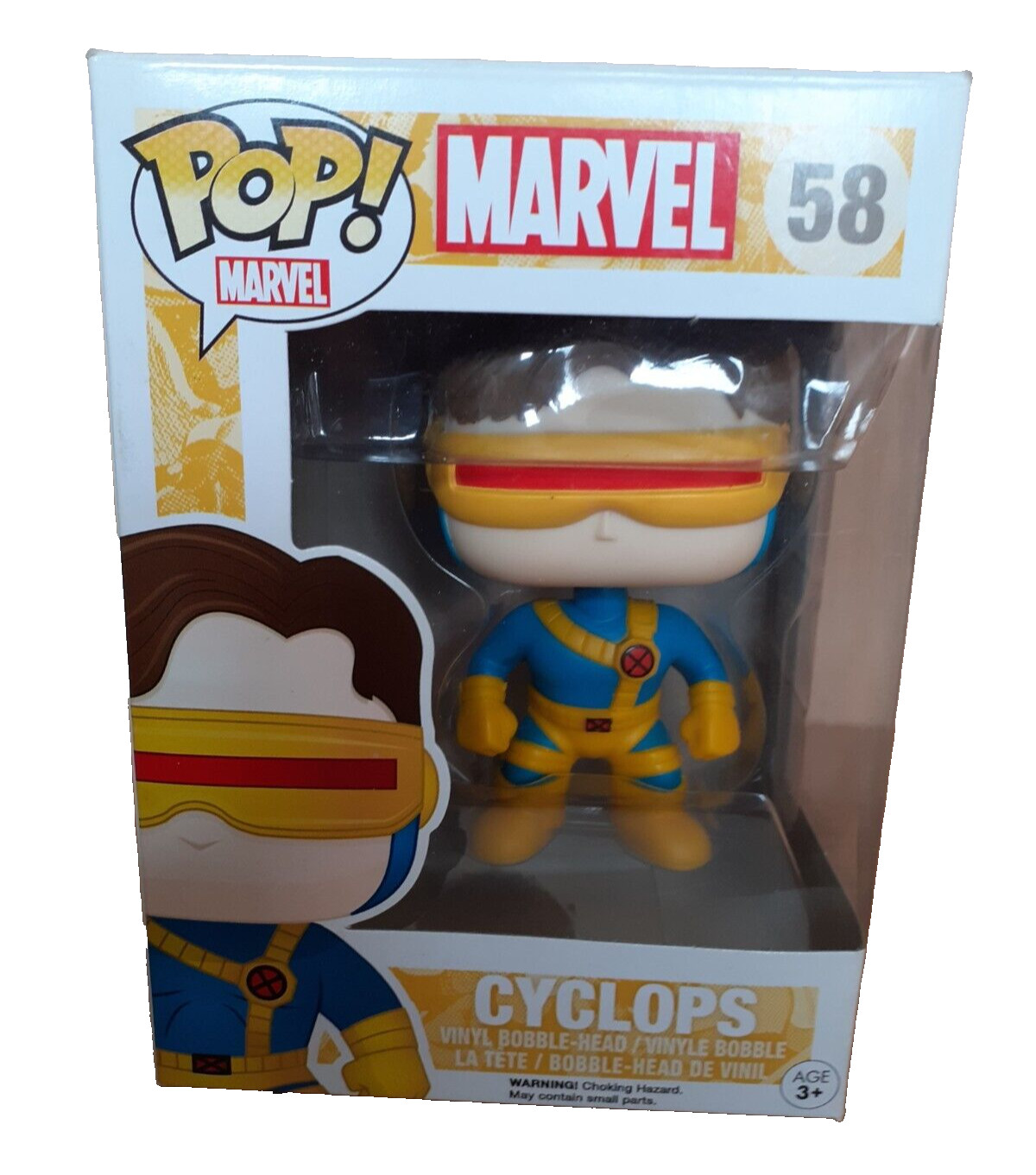 Funko Pop Marvel - Cyclops / 58 - Tbe