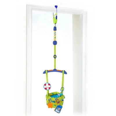 Baby Einstein Doorway Jumper Seat With Adjustable Straps Fun Print For  Kids
