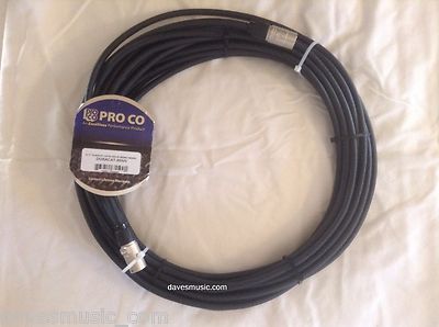 NEW! ProCo 50' DuraCat-50NN cat6 UTP (cat5) Digital Snake For Stage box