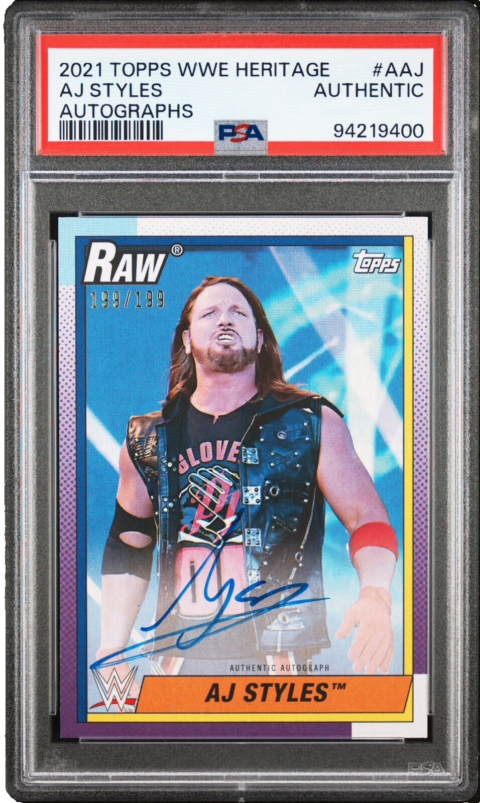 AJ Styles Autograph | eBay