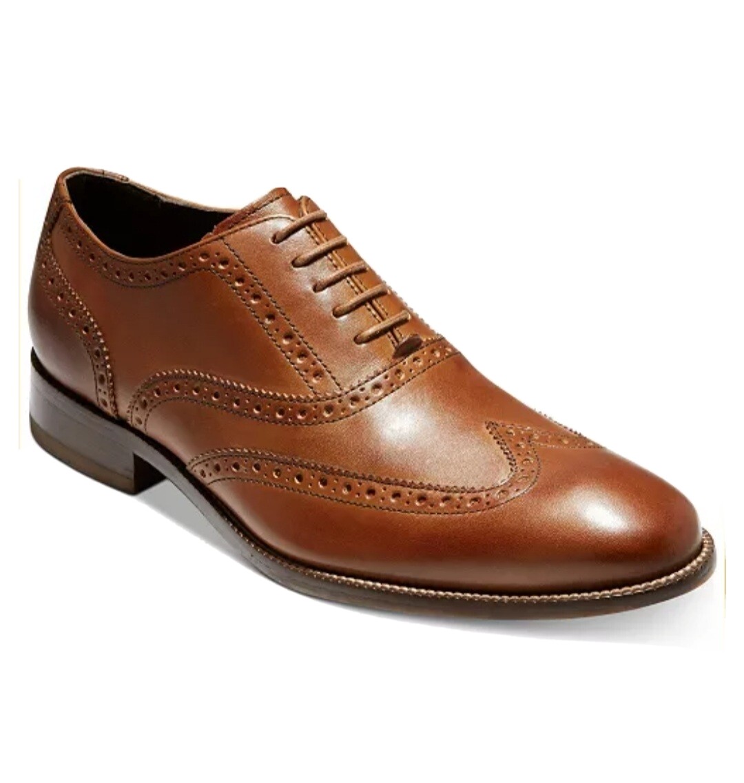Oxford Dress Shoes British Tan 7M Reg 
