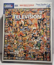 White Mountain - Television History Jigsaw Puzzle - 1000 Piece - SHIPS FAST