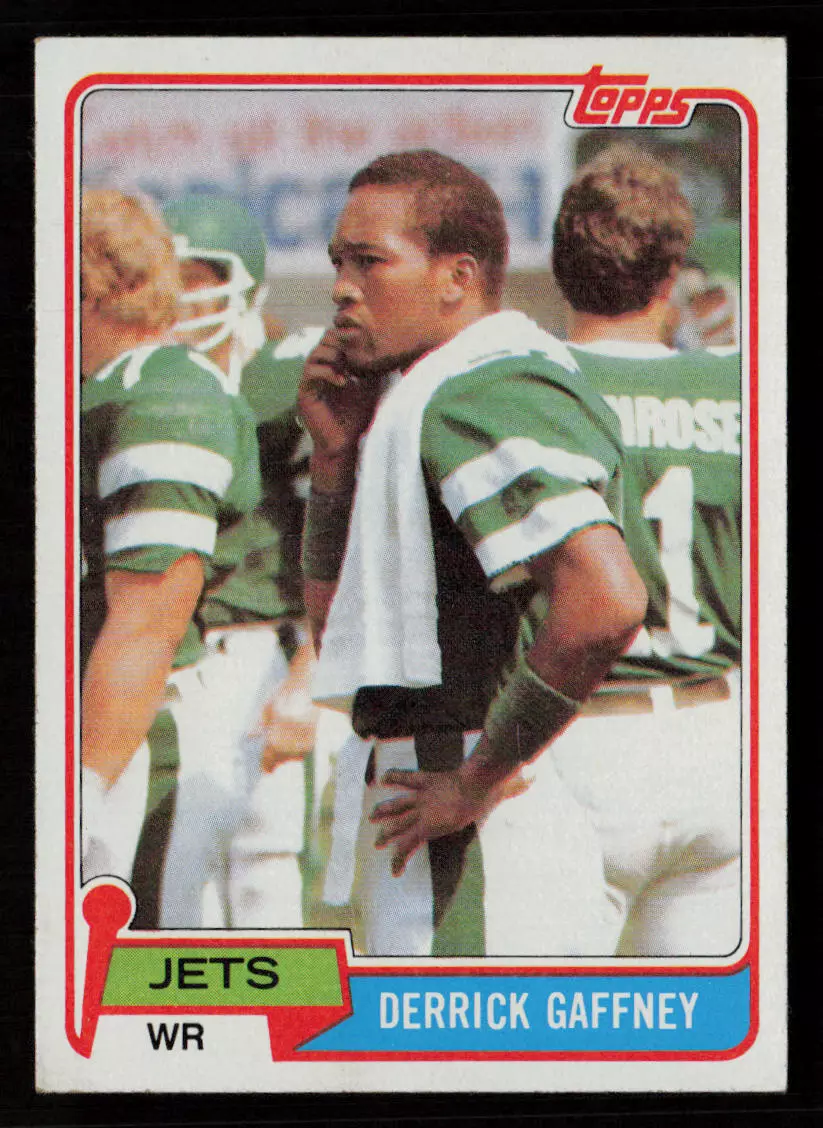 Derrick Gaffney trading card