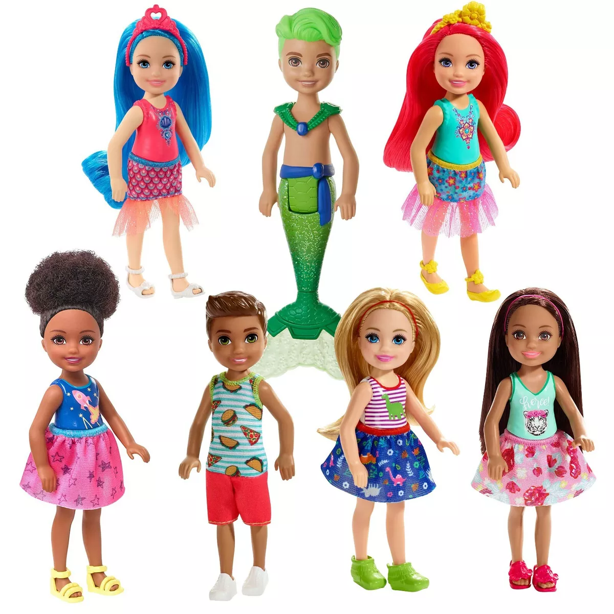 Barbie Club Chelsea 5.5-inch (14 cm) Dolls by Mattel (Choose a style)