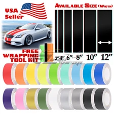 Matte Color Racing Stripes Vinyl Wrap Sticker For Infiniti G37 Stripe 25FT /50FT