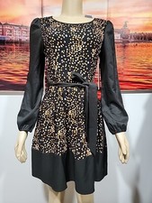 Doe & Rae Contrasting Sleeveless Modern Contemporary Size S Dress NWT #C