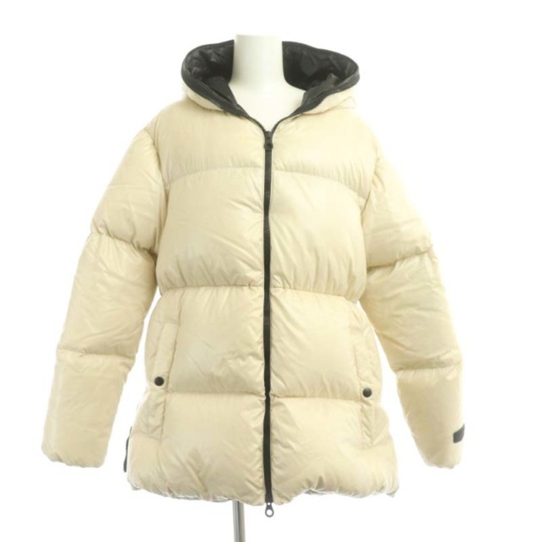 DUVETICA CALLIA DOWN COAT JACKET ZIP UP NYLON HOOUTER MIDDLE LENGTH 40 Used 6b3b