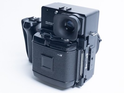 Adapter zur Nutzung von Mamiya RB67 Rückteilen an Polaroid 600SE