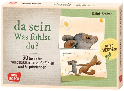Da sein. Was fühlst du? | Kathrin Schärer | Box | 32 S. | Deutsch | 2024
