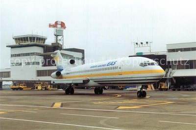 Flugzeuge Zivil E.A.S. Boeing 727 F-GCGQ Cardiff Wales 