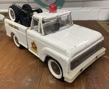 1960s Lil Beaver Canada Pressed Steel Tow Truck Wrecker Vintage Toy Patina