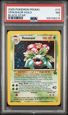 2000 POKEMON WIZARDS OF THE COAST BLACK STAR PROMOS #13 VENUSAUR PSA 7