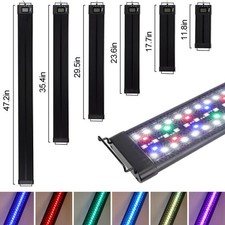 hygger Aquarium LED Light 12 18 24 30 36 48 55" 24/7 Cycle Sunrise Sunset Timer