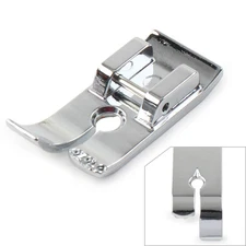 1pc Low Shank 1/4" Straight Stitch Presser Foot For Kenmore Brother Singer Juki