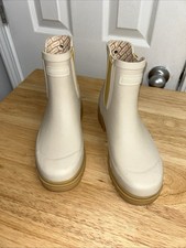 Womens Jollywalk Rain Boots Garden Boots Non-slip Grey Sz 8