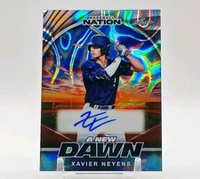 Xavier Neyens Auto #/15 2025 Leaf Metal Baseball NA-XN1 Astros Autograph SP RC