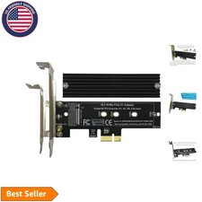 M.2 PCIe NVMe X1 Adapter with Aluminum Heat Sink