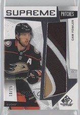 2023-24 Upper Deck SP Game Used Supreme Patch 10/15 Cam Fowler #SP-CF Patch 0tm