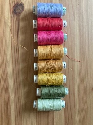 Ein Set: Leinen ''Barkonie'' 50/2,  Klöppeln.
