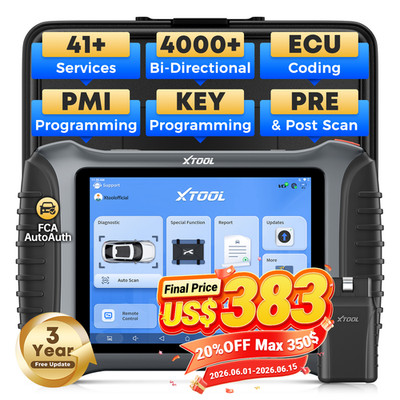 2026 XTOOL IP900BT Bidirectional Auto OBD2 Scanner Diagnostic Tool ECU Coding
