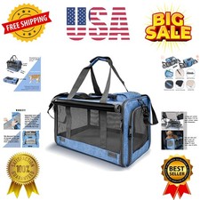 Pet Carrier for Large and Medium Cats, Soft-Sided Pet Carrier for Big Medium ...