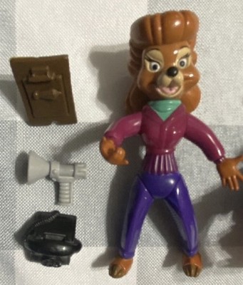 Disney's Tale Spin Rebecca Cunningham Figure 1991 Playmates with 3 Accessories