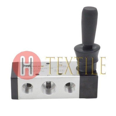 One 4H310-10 PT Hand Pull Lever Pneumatic Air Valve Control 5/2 Way 3/8'' *hh
