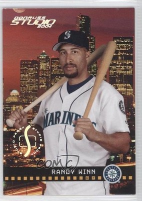 2004 Donruss Studio Studio Proofs Silver 73/100 Randy Winn #175 0c2