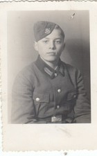 Privat Foto WK 2 WW2 Wehrmacht Junger Soldat RAD Pegnitz 7.3.1945
