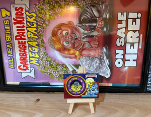 LOOK! Garbage Pail Kids-InterGoolactic Mayhem-Gold! patch #16/50-Dead Ted! WQW!