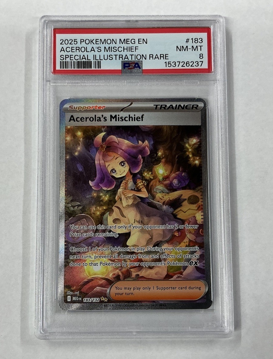 Acerola's Mischief 183/132 Me01: Mega Evolution Holo for sale