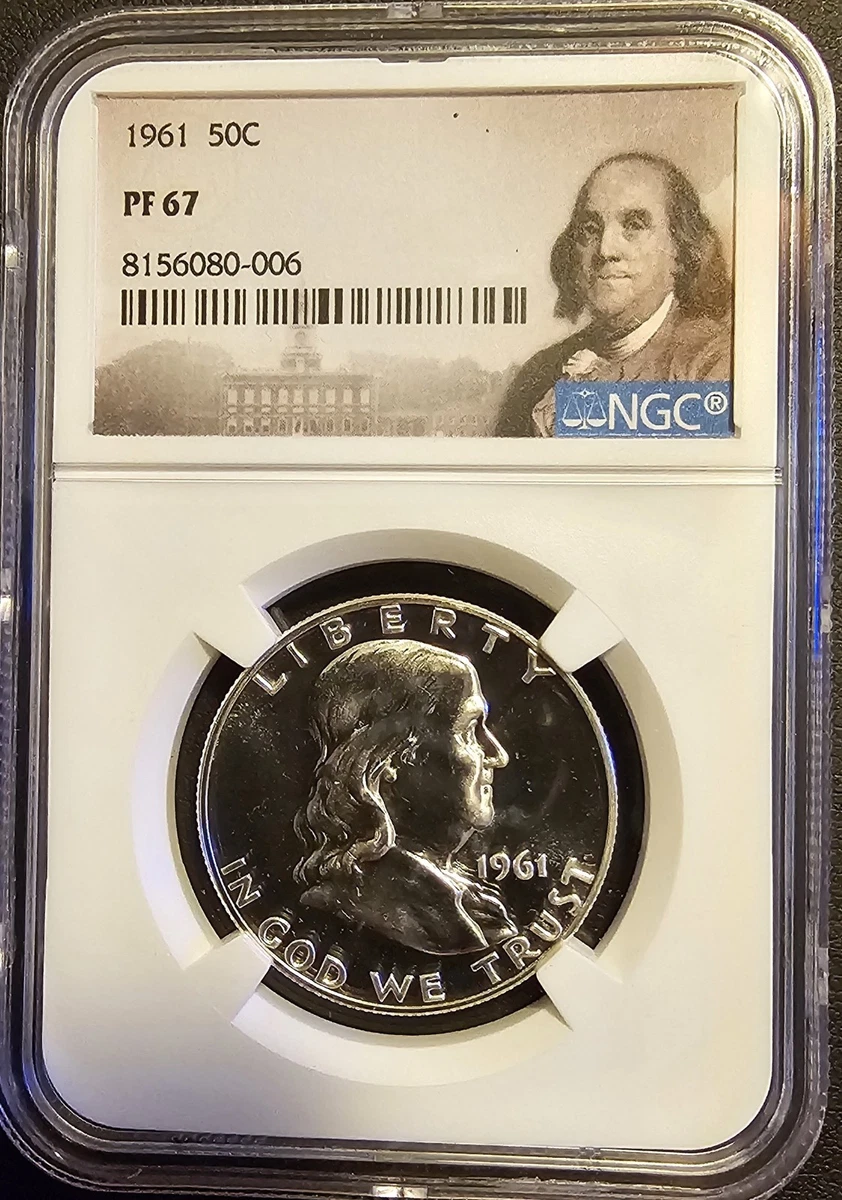 Uncirculated 1961 Franklin Half Dollars (1948-1963) for sale | eBay