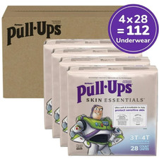 Pull-Ups Boys' Skin Essentials Training Pants, 2T-6T 16-50 lbs , 99-124 Ct