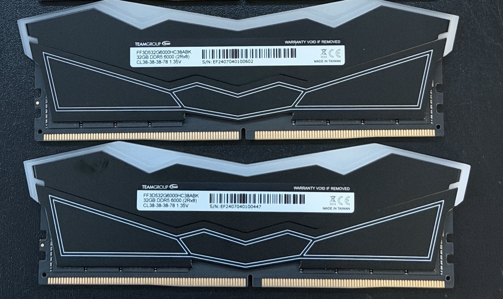 Team Group T-Force Delta RGB DDR5 RAM 64GB (2x32GB) 6000MHz