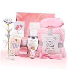 Birthday Gifts for Women Self Care Gifts Get Well Soon Gifts, Rose Pink