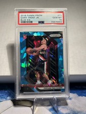 2018 Panini Prizm #71 Blue Ice Prizm Gary Trent Jr. RC /99 PSA GEM MT 10 Rookie