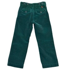 Ralph Lauren Polo Boy s Size 5 Green Corduroy Pants