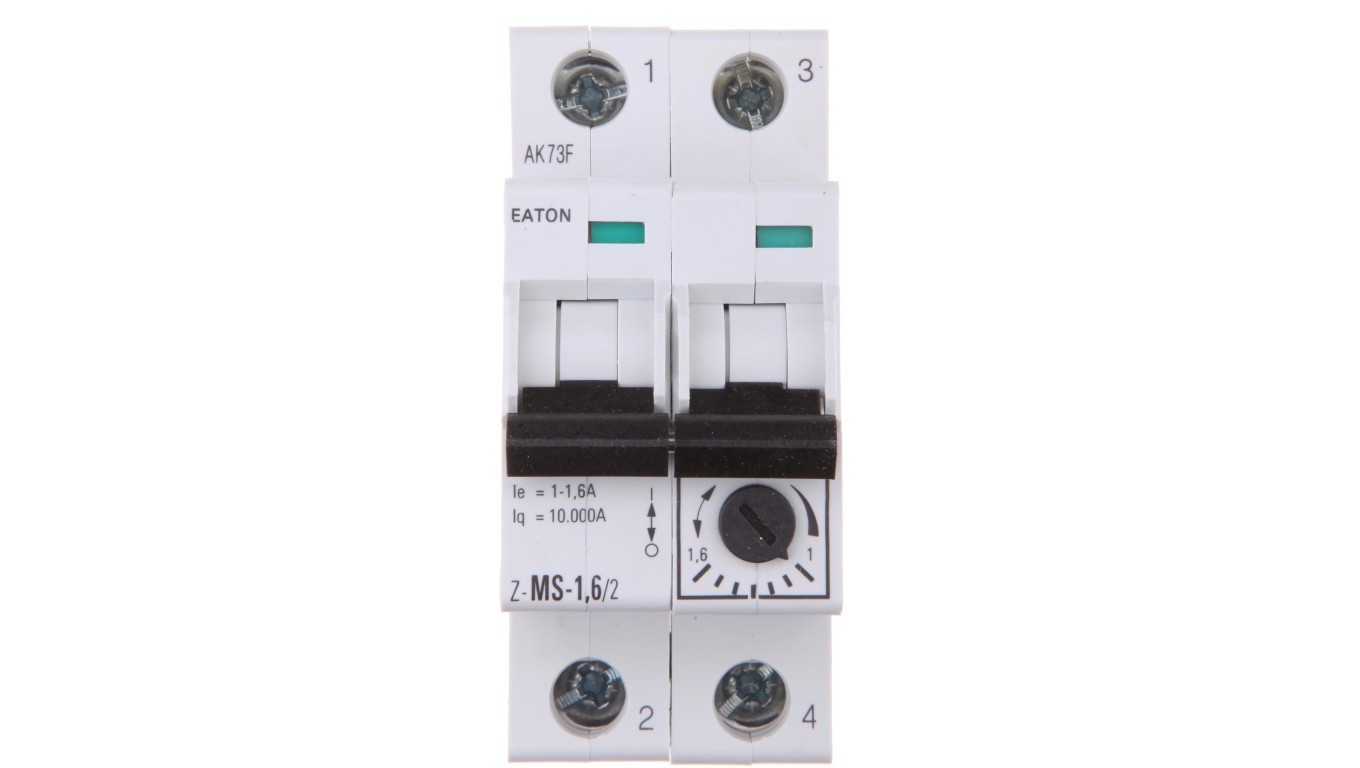Motor Switch 2P 0.55kW 1-1.6A Z-MS-1.6/2 248394