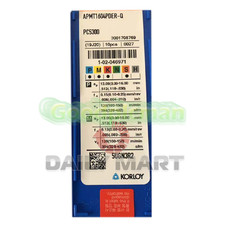 10PCS/New In Box KORLOY APMT1604PDER-Q PC5300 CNC Carbide Insert
