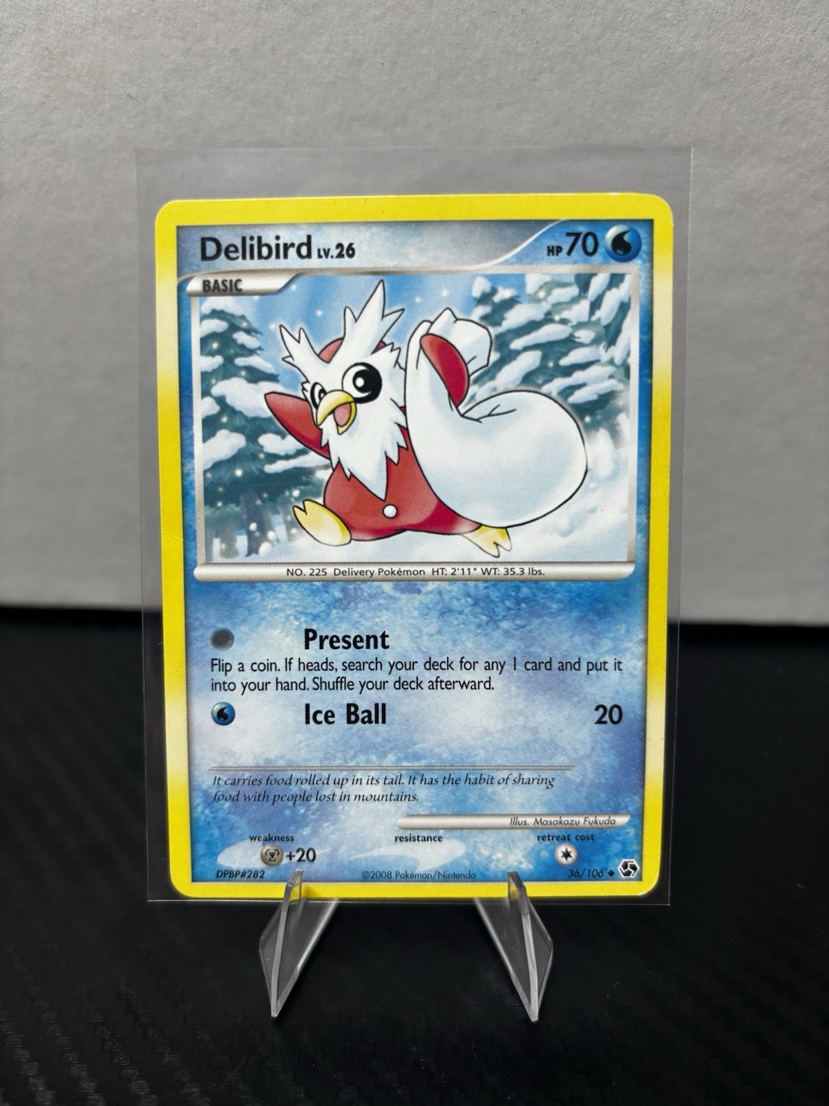 Delibird 36 106 UC Great Encounters Pokemon MP