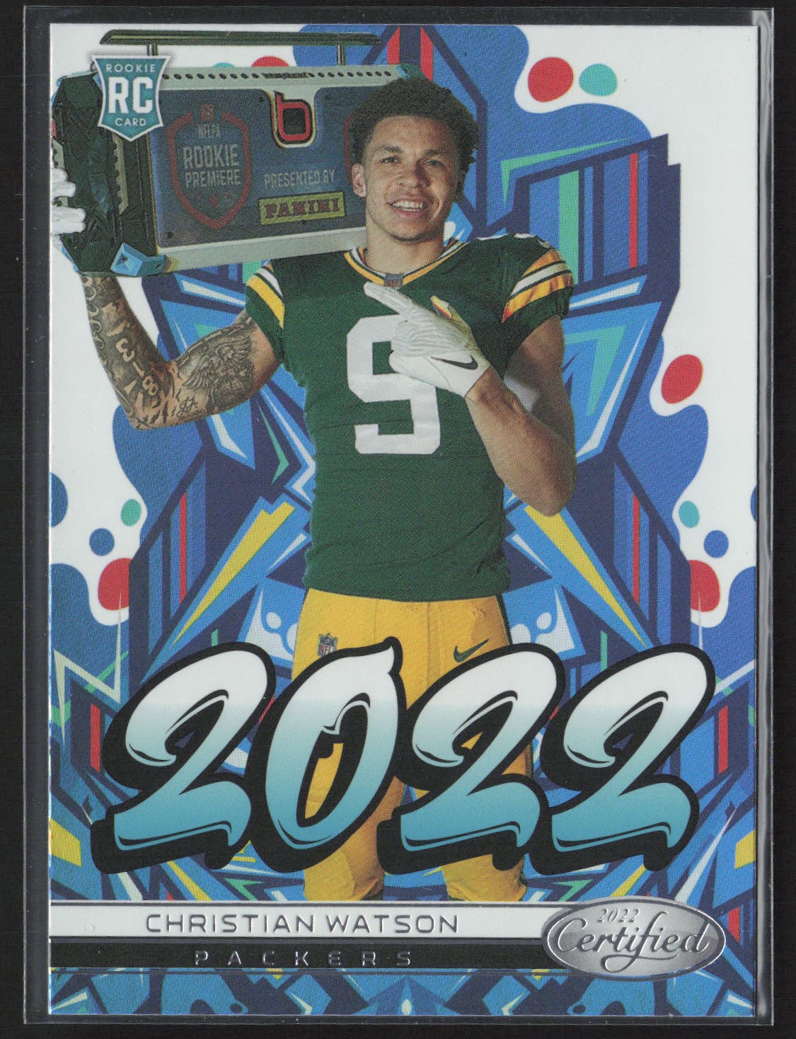 Christian Watson Panini Certified 2022 #202218 Base