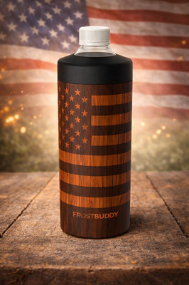 Universal Frost Buddy Can/Bottle Cooler Universal XL Old Glory  Flag - Brand New