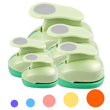 Circle Punch Craft Hole Punch for Paper Crafting 5 Different Size