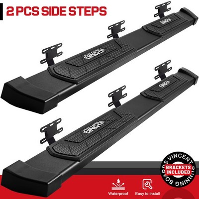 6'' Running Boards Fit 2019-2026 Dodge Ram 1500 Crew Cab New Body Bar Side Steps