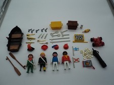 Playmobil Vintage Pirates - Set 3859 Prisonnier Et Gardiens (Cachot) - Complet De 1996
