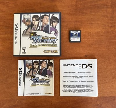 Phoenix Wright: Ace Attorney Trials and Tribulations (Nintendo DS) Excellent CIB