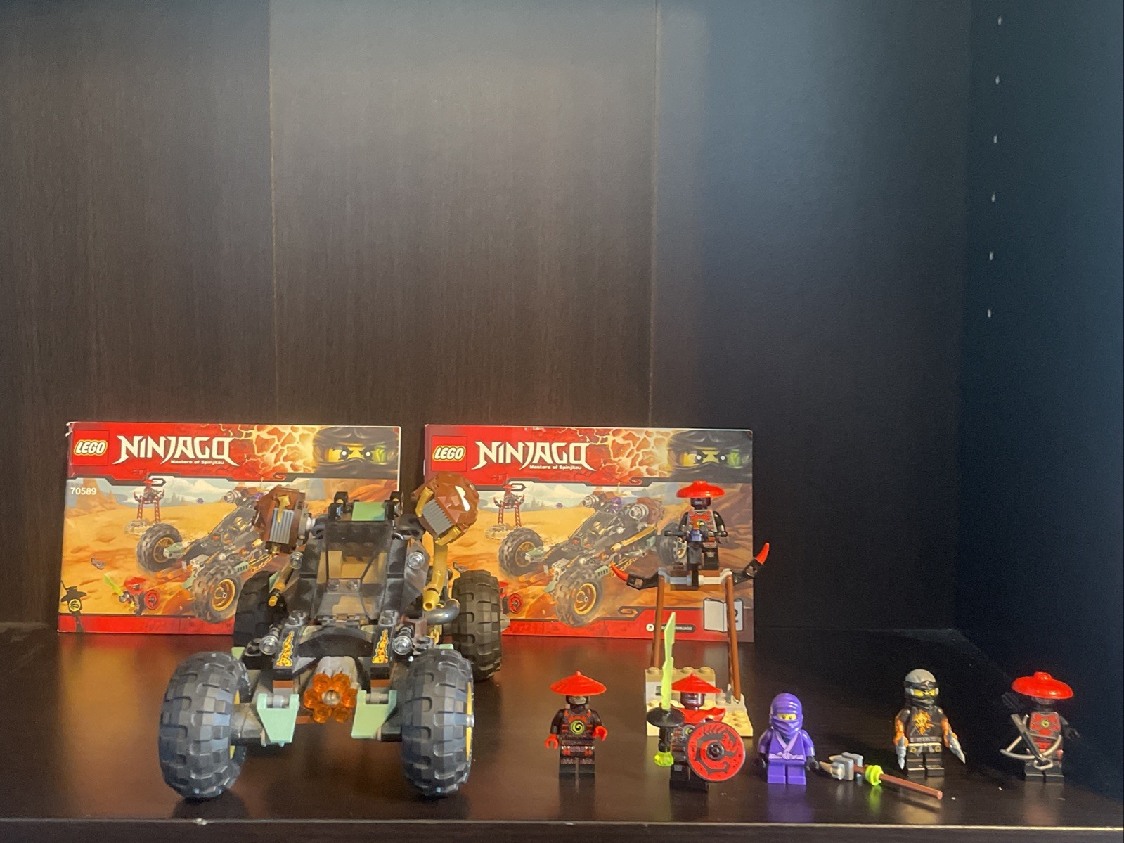 LEGO Ninjago 70589 Rock Roader Set with Minifigures & Manuals